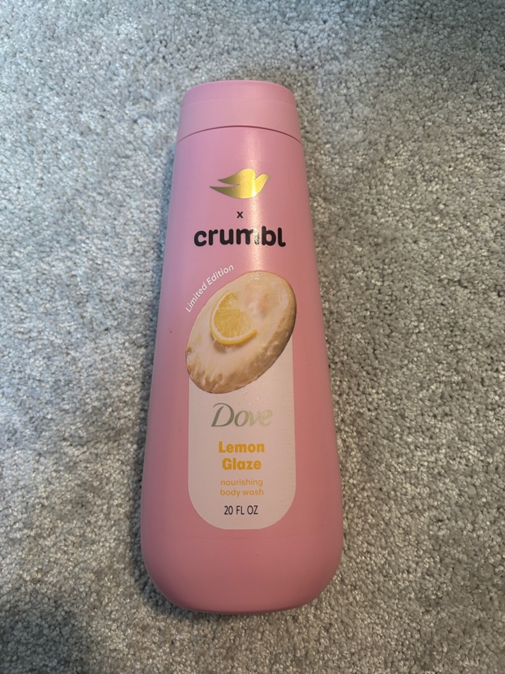 Dove Lemon Glaze Nourishing Body Wash - Pink